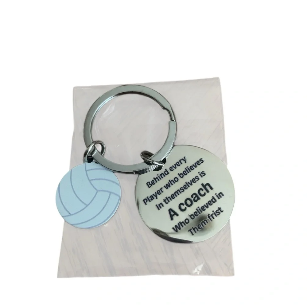 Thanks Coach Silver Key Holder - Picture 3 of 3